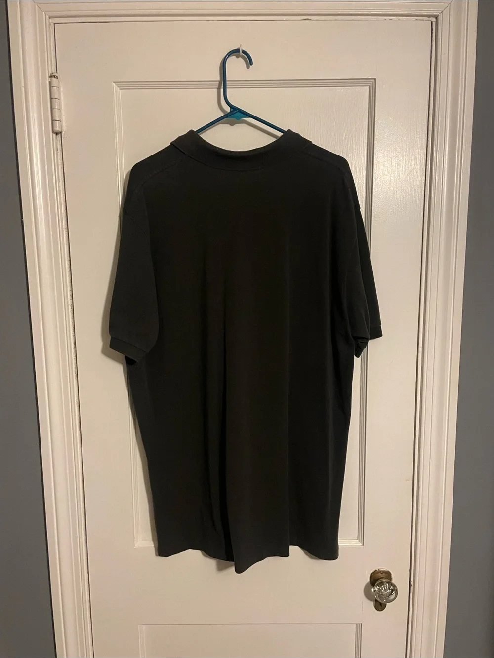 Ralph Lauren Dark Gray Short-Sleeve Polo with Embroidered Pony Men’s Size XL